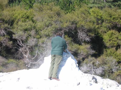 geyser soaping